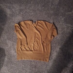 Cozy Gold Yellow Sweater**